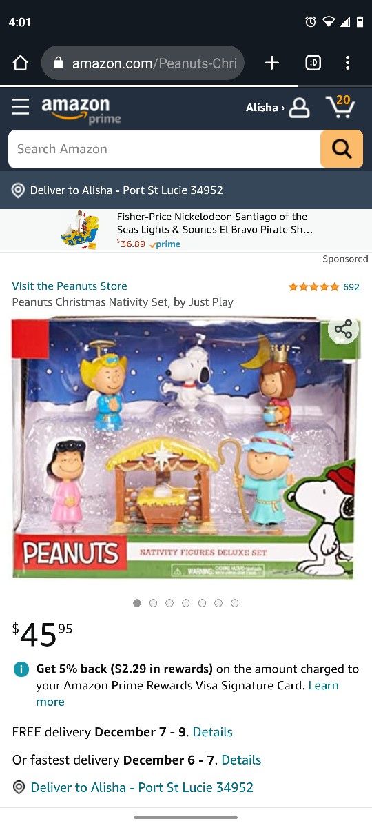 Peanuts Nativity Christmas Deluxe Set