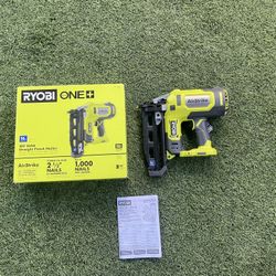 Ryobi 18v Straight Finish Nailer 16ga Model P326 (Tool Only)