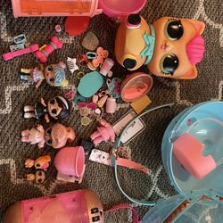 LOL Surprise Doll, Pet and Piggy Bank Lot
