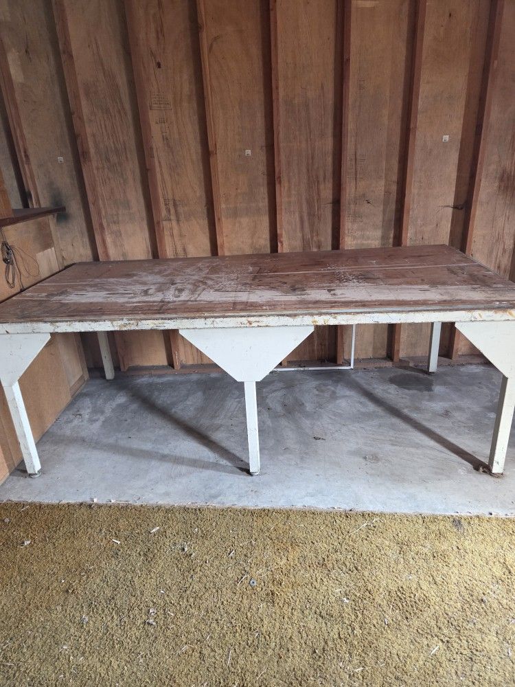 Large Metal Workbench