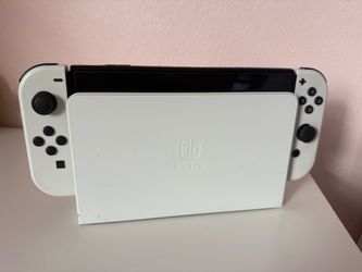 Nintendo Switch OLED White with Joy-Cons and Accessories