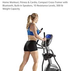 Elliptical Trainer Exercise Machine