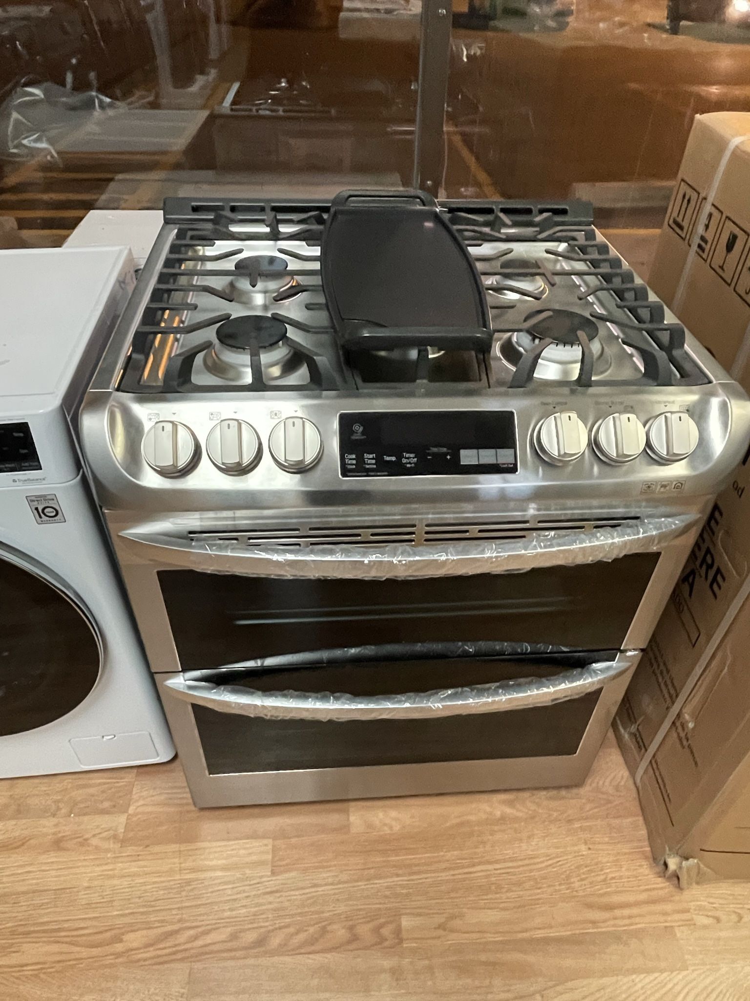 Lg Double Oven Convection Gas Range 