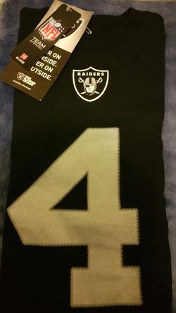 Raiders Majestic Derek Carr Eligible Receiver Tee