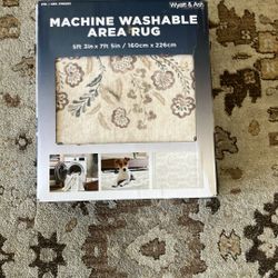 Machine  Washable Area Rug