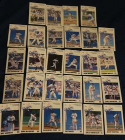 1989 Los Angeles Dodgers Police D.A.R.E. Baseball Card Lot – Valenzuela Murray Gibson Hershiser