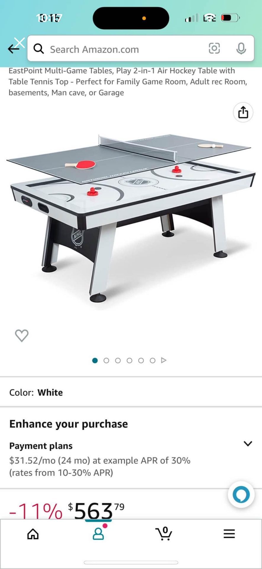 Air Hockey Table/Ping Pong Table 