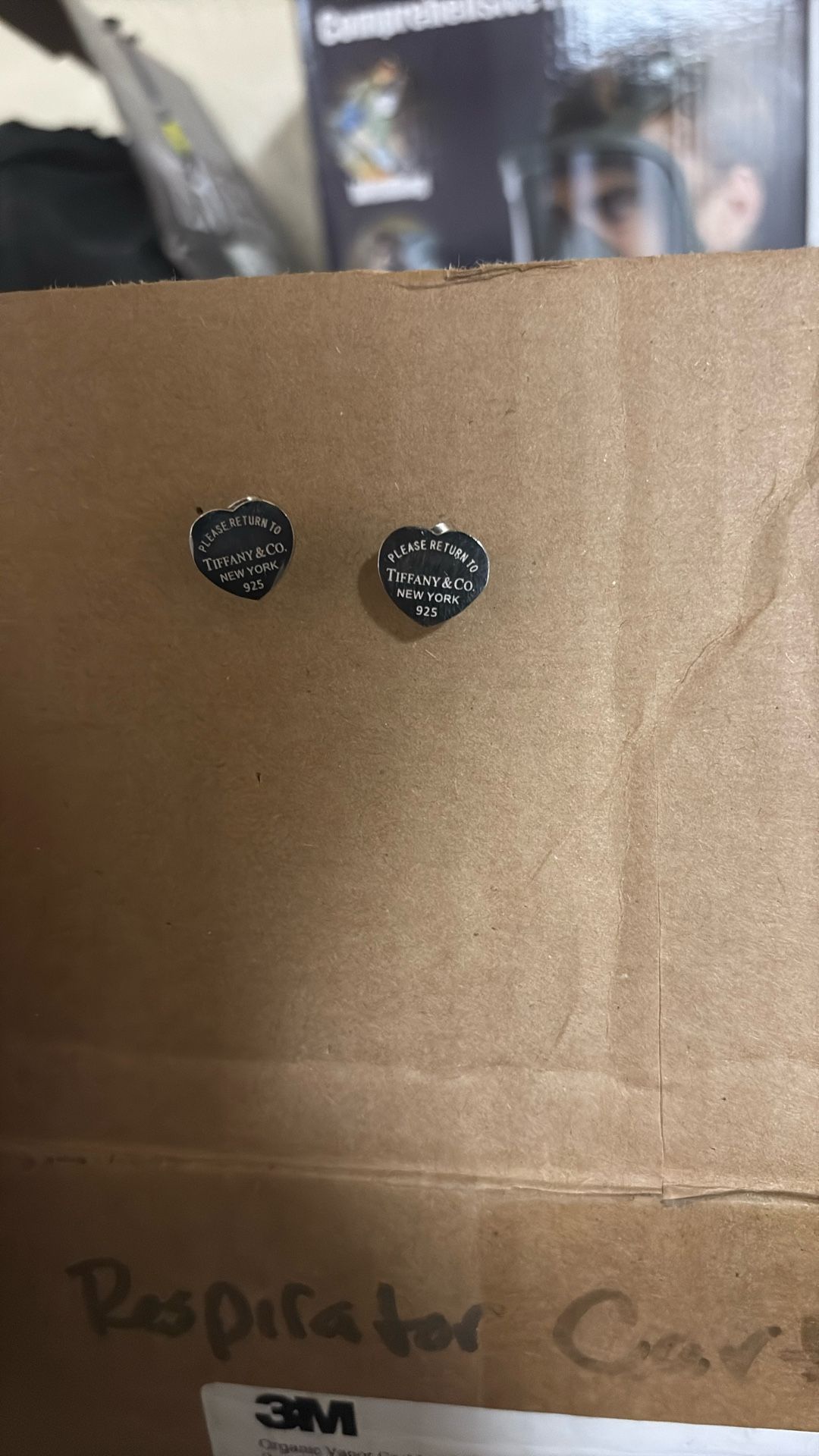 Tiffany And co heart earrings