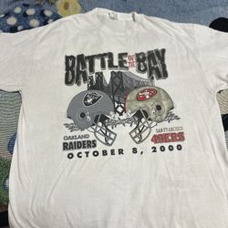 Raiders vs Niners “battle of the bay” 20s