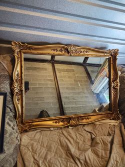 Hollywood Regency / French Baroque Mirror