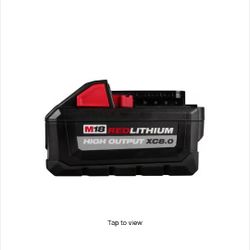 Milwaukee Blower And Xc8. Battery