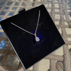 1.00 Carat Natural Diamond 14k WG Pendant 