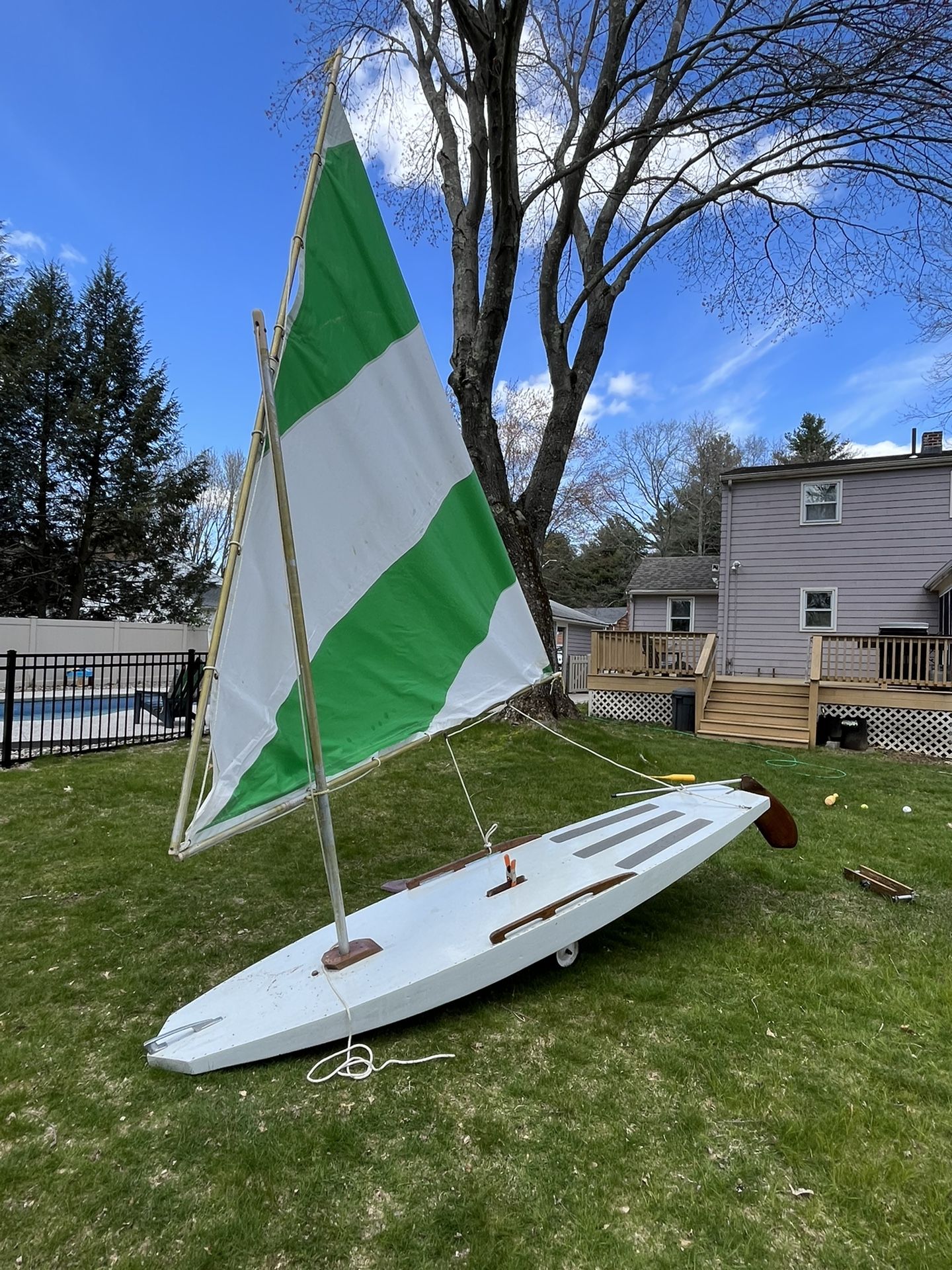 1958 Boys life sailboat Personal sailboat