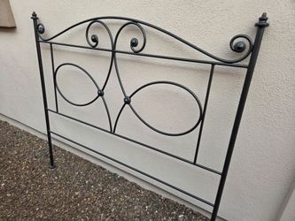 Pottery Barn Iron Headboard - Queen