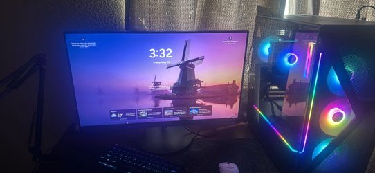 4060 gaming pc with monitor