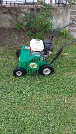 Billygoat spring tine power rake