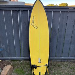 🔥 Premium Custom JStar Surfboard — Hand-Shaped in Santa Cruz + NEW $100 Fins 🔥