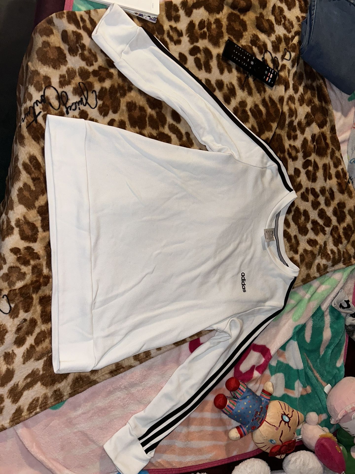 womans Adidas sweater/sweatshirt