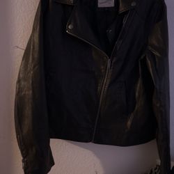 Leather jacket