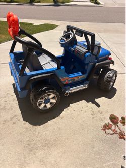 Hot wheels battery jeep