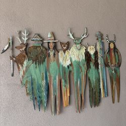 Robert Shields Vintage Shaman Wall Hanging