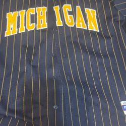 Michigan Vintage Jersey Embroidered 