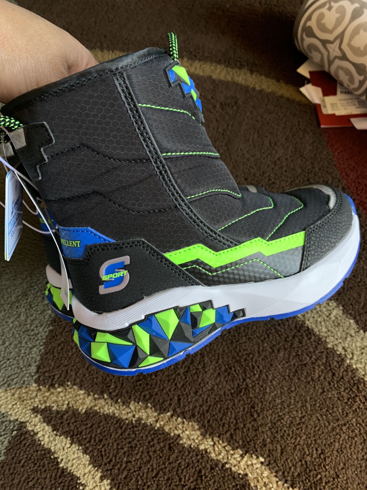 Sketchers Snow Boots Size 10 c 