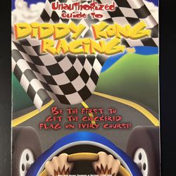 Diddy Kong Racing Brady Game Strategy Guide Book VTG 1997 Totally Unauthorized