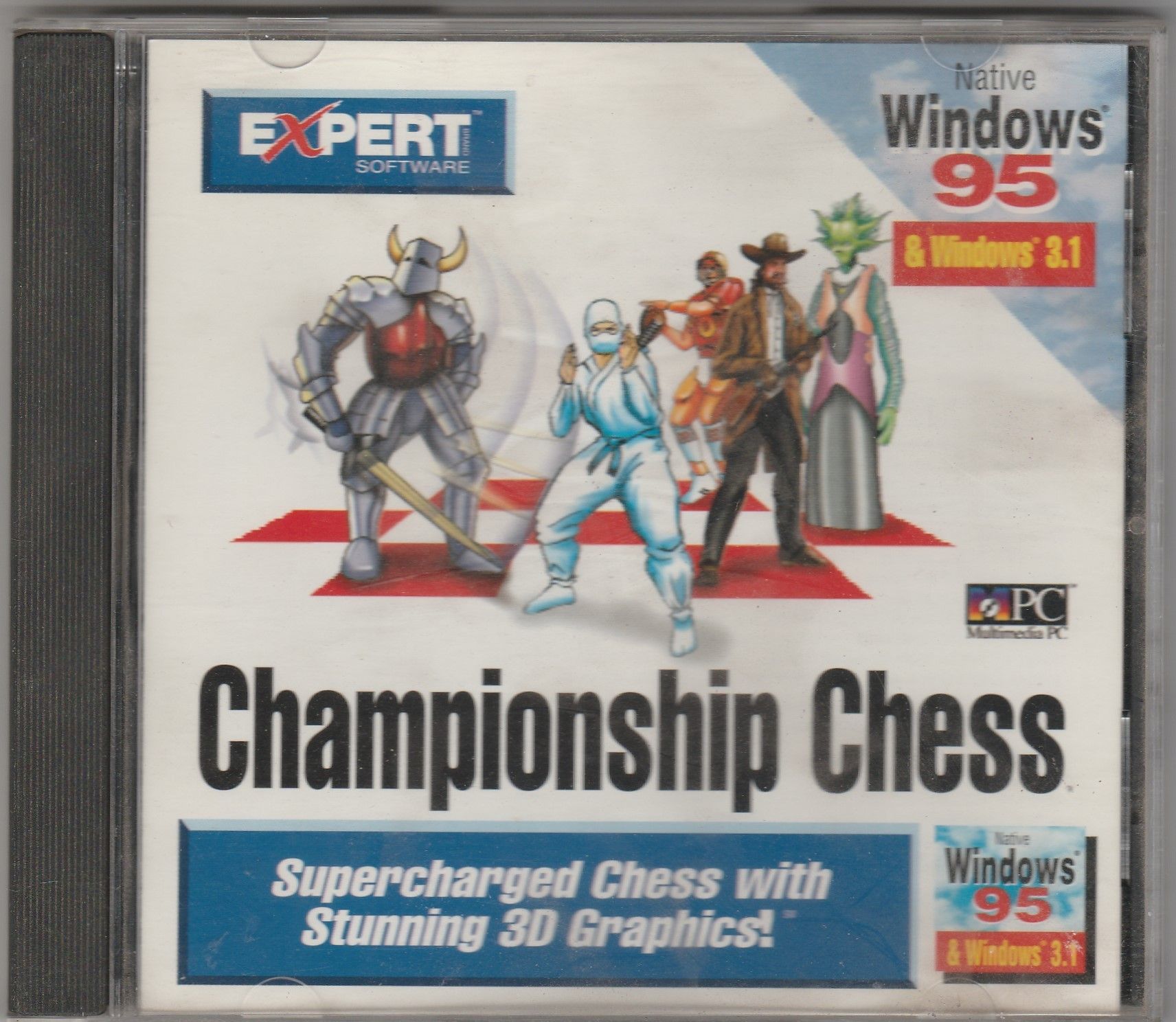 Championship Chess by Expert Software for WIN 95 / 3.1 1997