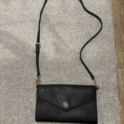 Tory Burch black crossbody purse