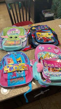 Backpacks $10 each