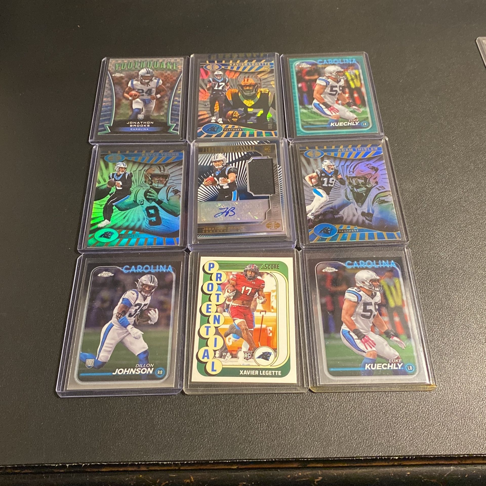Carolina Panthers Football Card (9)