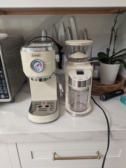 Gevi Espresso machine and Grinder