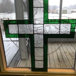 Stained Glass Cross