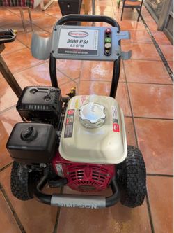 Simpson 60996 PowerShot 3600 PSI 2.5 GPM Professional Gas Pressure Washer
