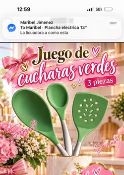 Cucharas verdes