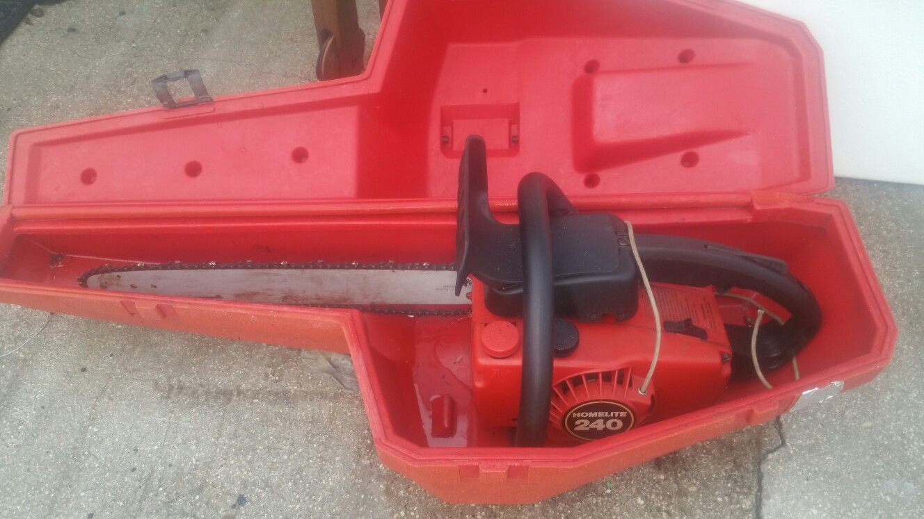 Homelite chainsaw 240