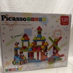 New in Box PicassoTiles 120-Piece Hedgehog Building Blocks – STEM Toy