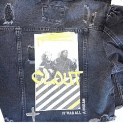 Tupac & Marilyn Monroe Jean Jacket