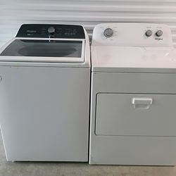 Whirlpool Washer 2 In 1 And Electric Dryer