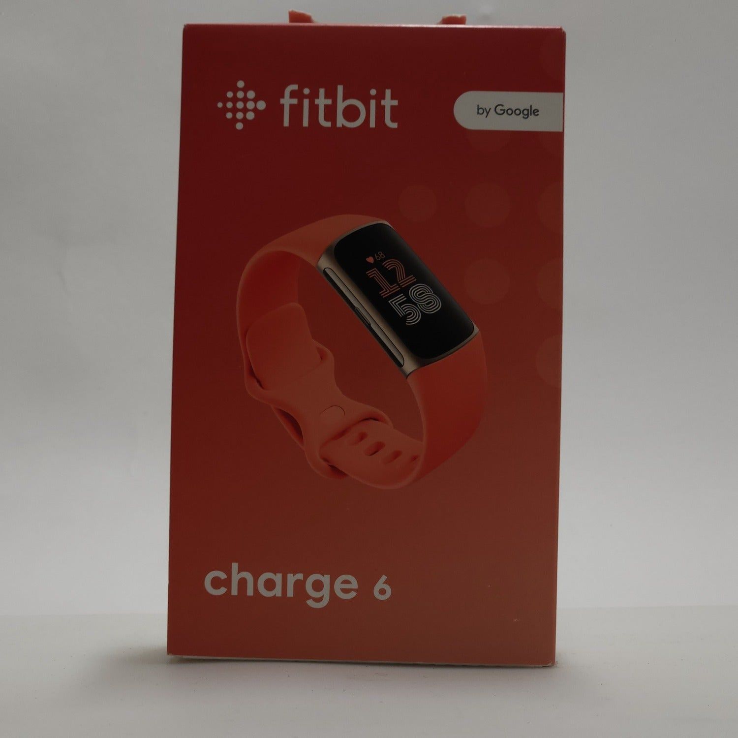 New Fitbit Charge 6 Fitness Tracker with GPS-Coral