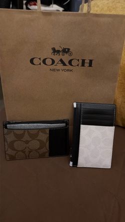 COACH  3 card zipper wallets
