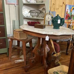 Eastlake Style Marble Table