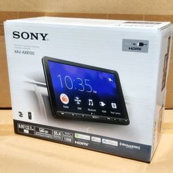 Sony Single Din Car Stereo YouTube Netflix Hdmi 9" Touchscreen USB Apple Carplay Android Auto Am Fm Radio  Bluetooth Mp3 EQ  XAV-AX8100 🚨