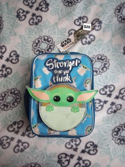 Baby Yoda The Mandalorian Lunchbag
