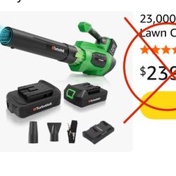 23,000RPM Leaf Blower Cordless for Lawn Care, 620CFM/150MPH Electric Lightweight Yard Blower with 40V