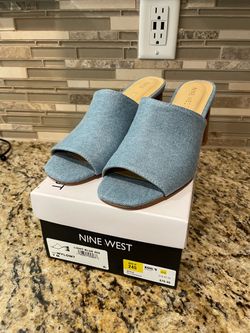 Nine West Wylow Women's Heeled Slide Sandals