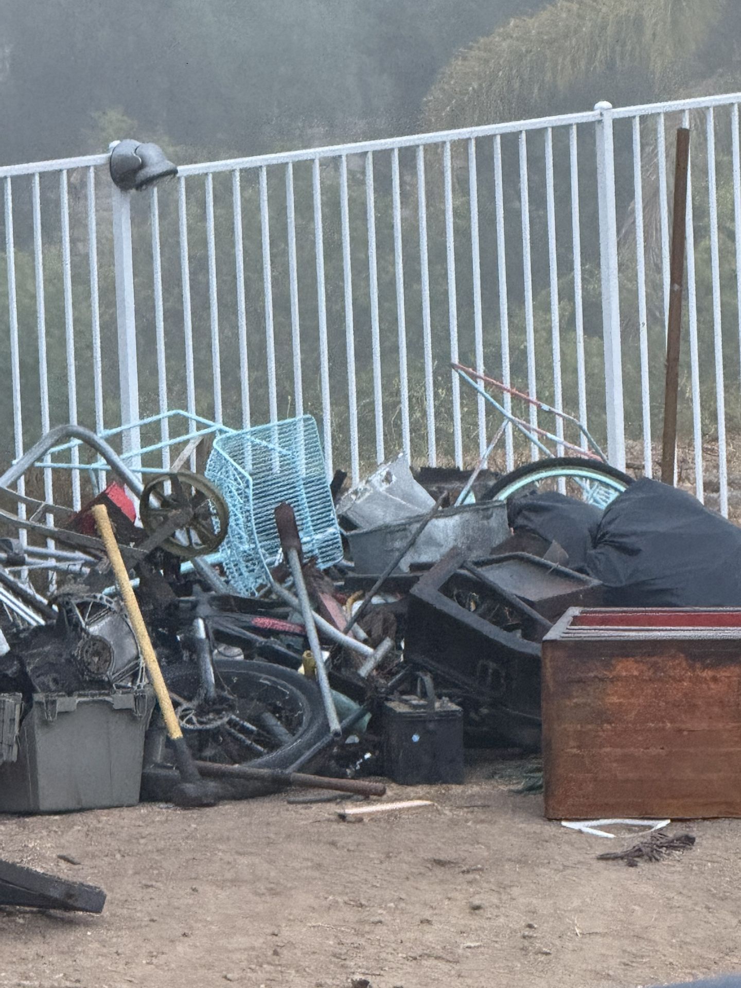 Free pile of scrap