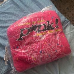 Pink Sp5der Hoodie CHECK DESCRIPTION