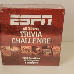 ESPN All Sports Trivia Challenge 1500 Questions 10 Categories 1 Champion
